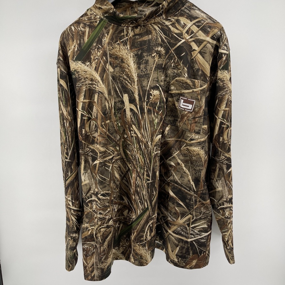 Banded Pullover Fleece Mens 3XL Camo RealTree Max-5‎